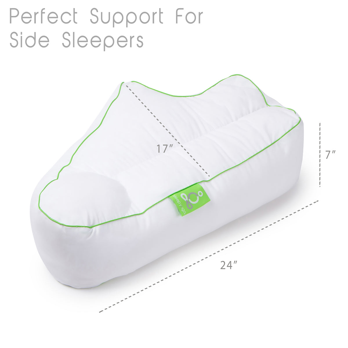 Sleep Yoga Side Sleeper Arm Rest Pillow