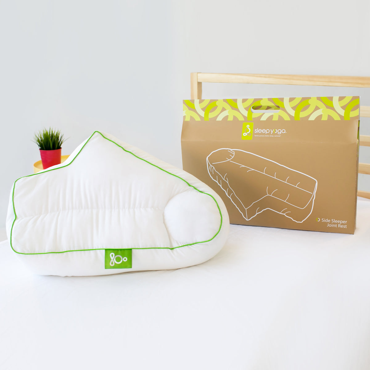 Sleep Yoga Side Sleeper Arm Rest Pillow