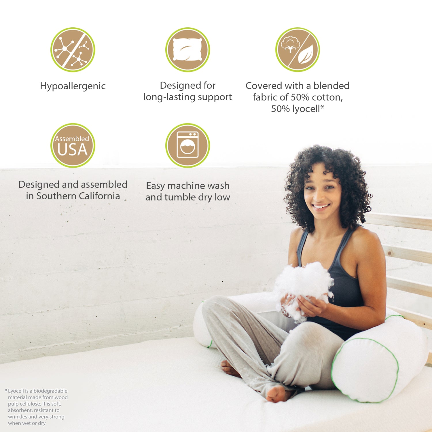 Sleep Yoga Dual Sleep Neck Pillow