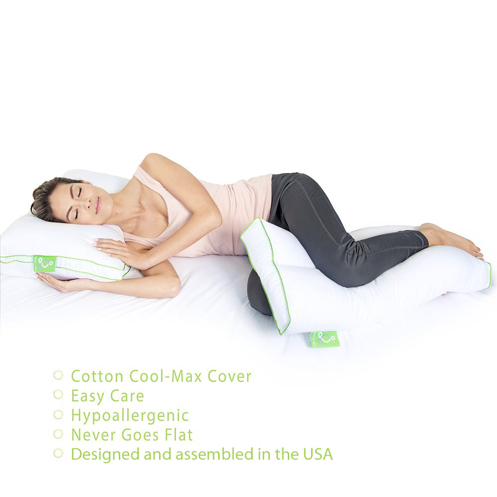 Sleep Yoga Knee Support Pillow