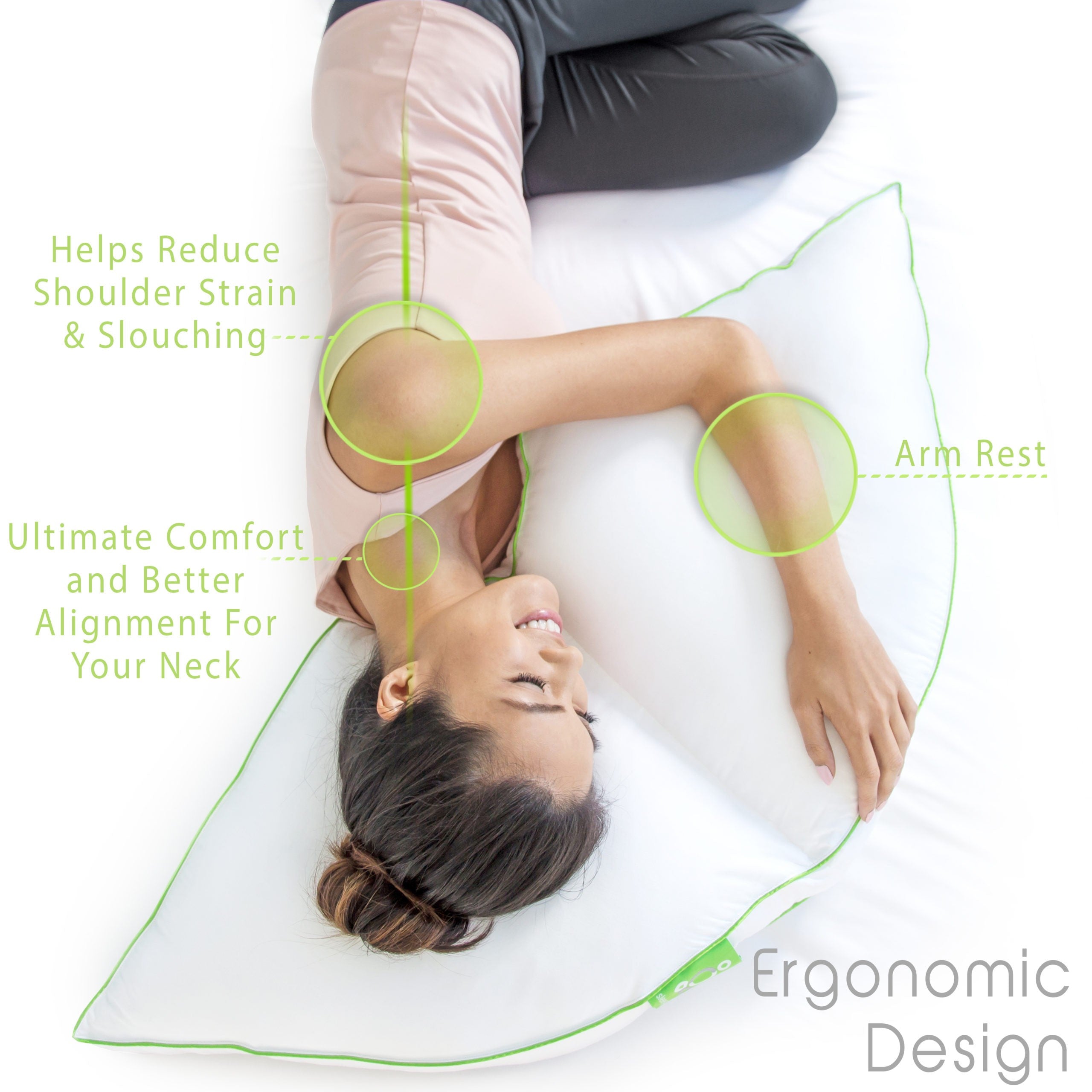 Sleep Yoga Side Sleeper Pillow