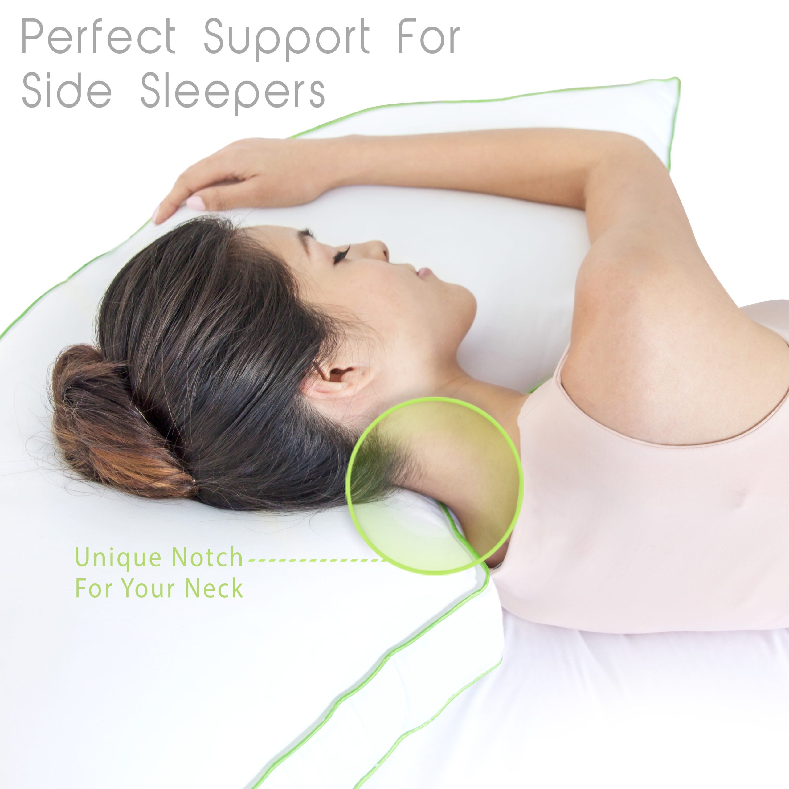 Sleep Yoga Side Sleeper Pillow