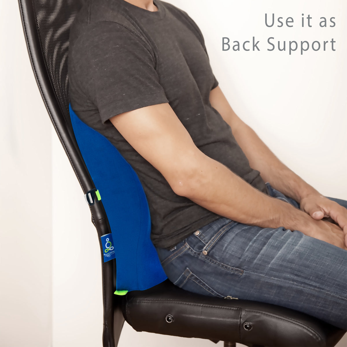 Sleep Yoga GO Oversize Seat Cushion & Lumbar Support