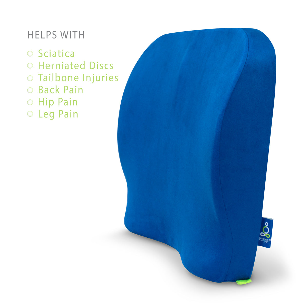 Sleep Yoga GO Oversize Seat Cushion & Lumbar Support