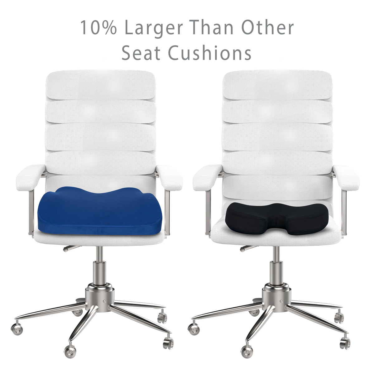 Sleep Yoga GO Oversize Seat Cushion & Lumbar Support