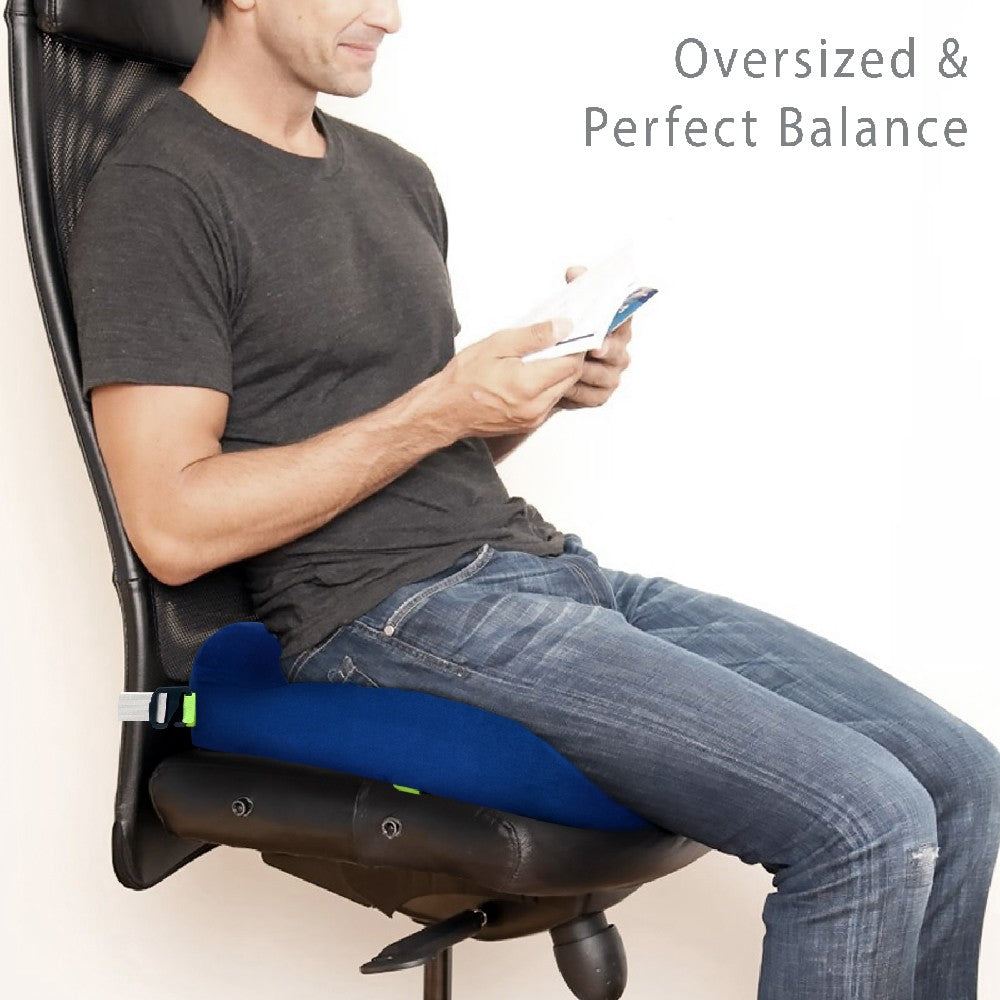 Sleep Yoga GO Oversize Seat Cushion & Lumbar Support
