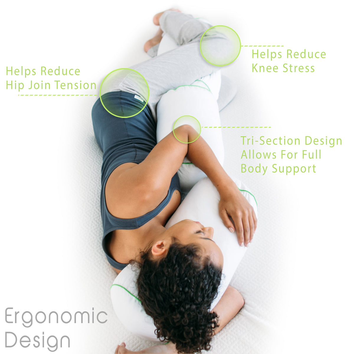 Sleep Yoga Multi-Position Body Pillow