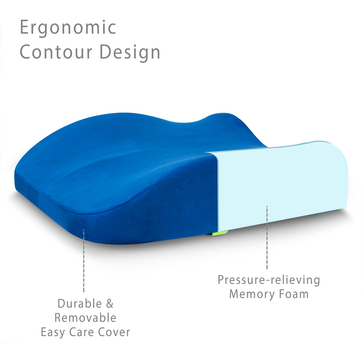 Sleep Yoga GO Oversize Seat Cushion & Lumbar Support